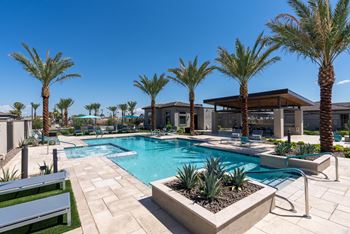 Resort style pool